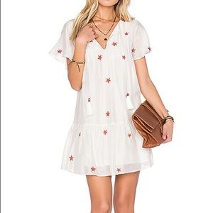 Tularosa x Revolve Carson dress embroidered stars